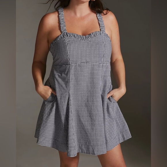 Anthropologie Maeve Sweetheart Mini Dress - Picture 3 of 5